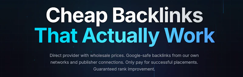 Backlinks Agency screenshot 2