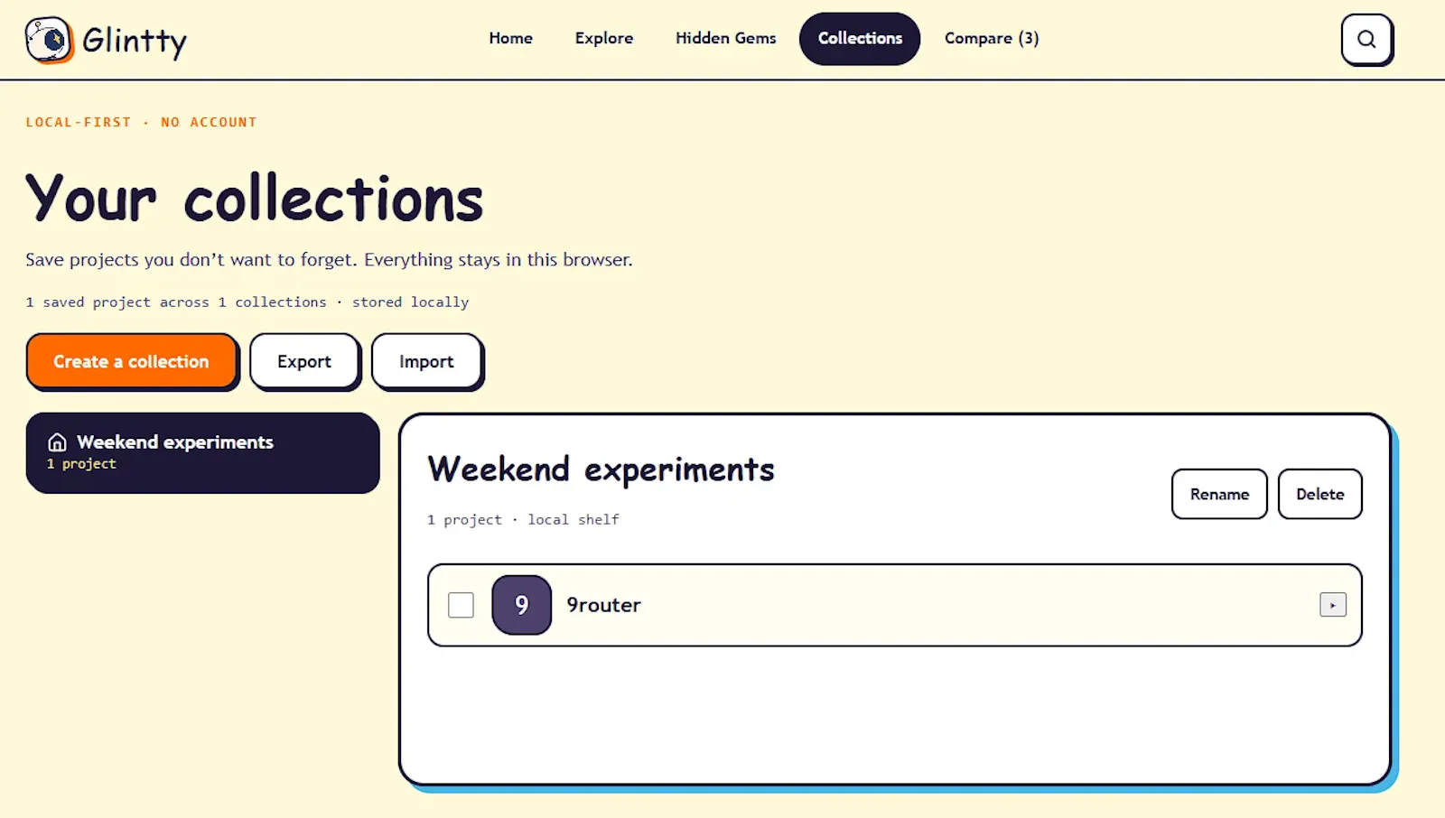 Glintty screenshot 4