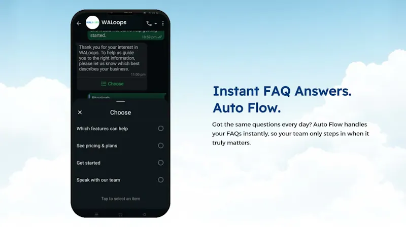 WALoops screenshot 1 (video preview)