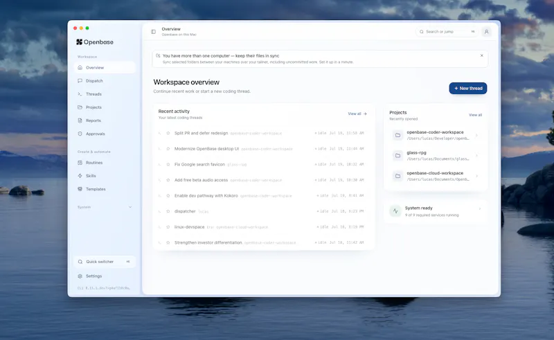 Openbase screenshot 3