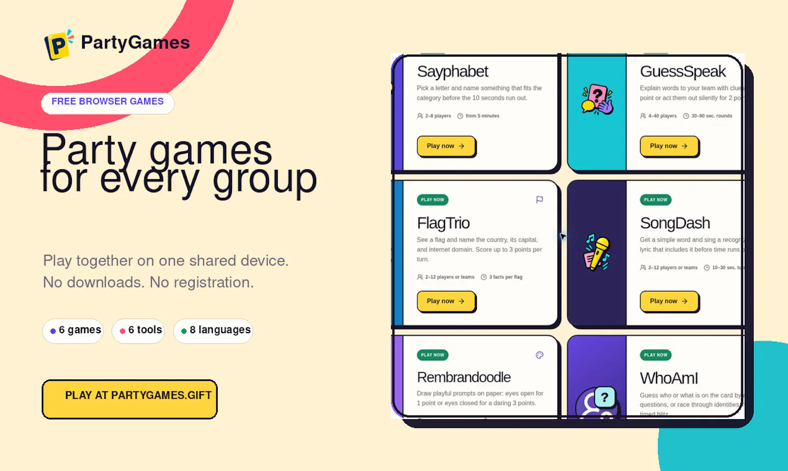 PartyGames screenshot 1