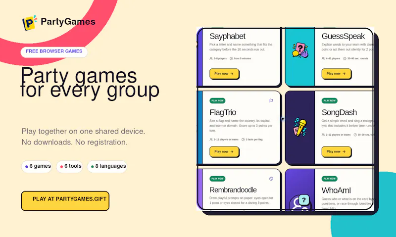 PartyGames screenshot 1