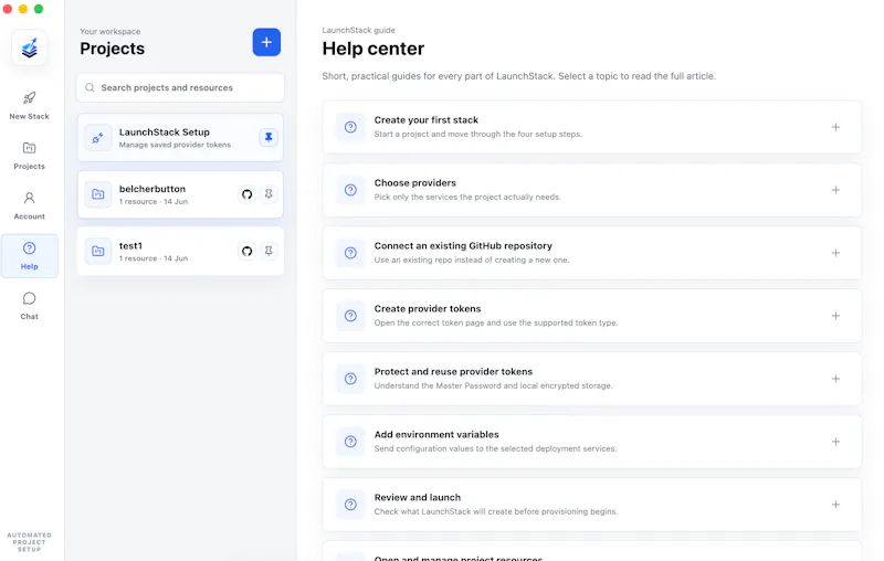LaunchStack screenshot 7