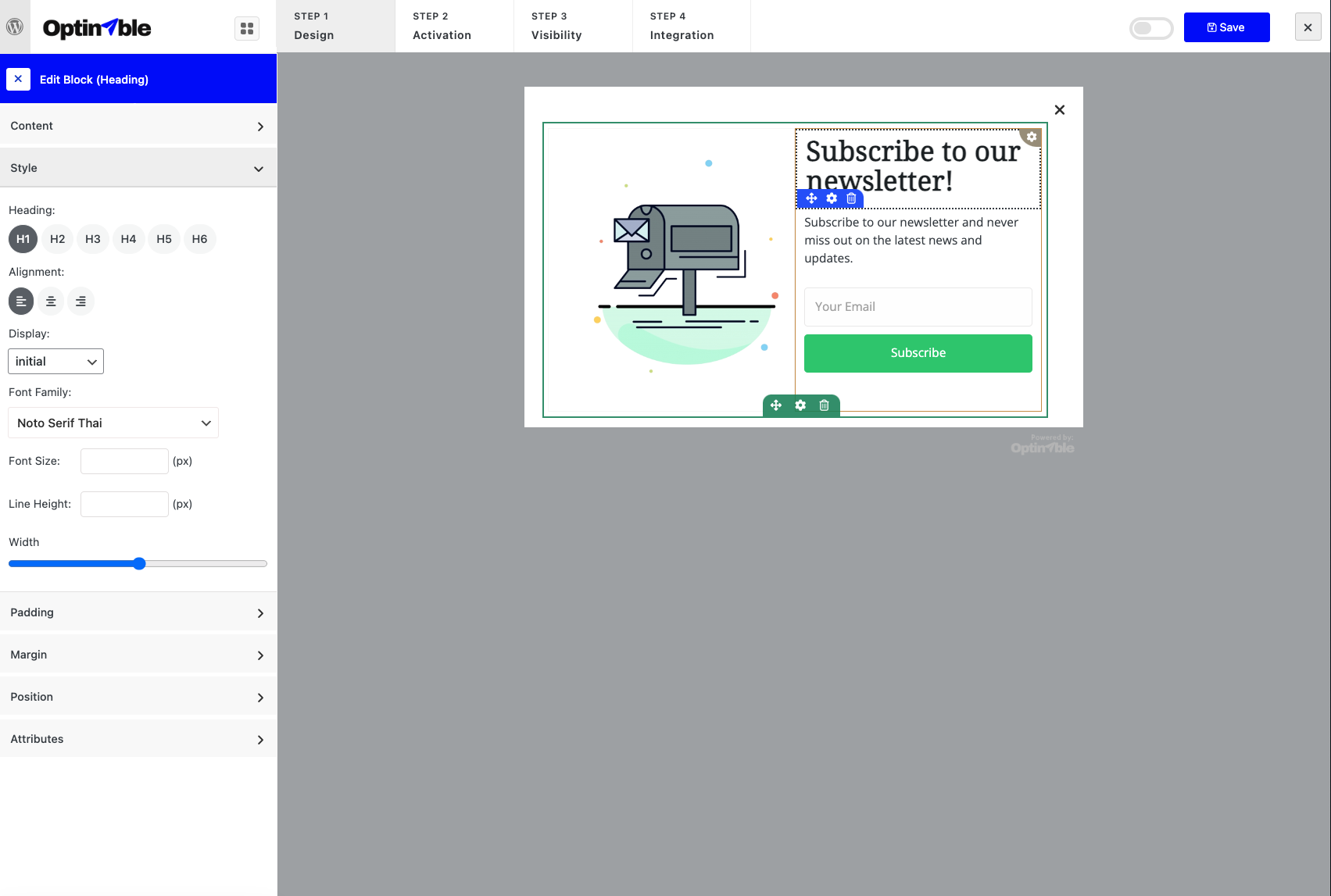 Plug -in WordPress optibile - Lancia bellissimi popup, slide-in e stickbar media 11
