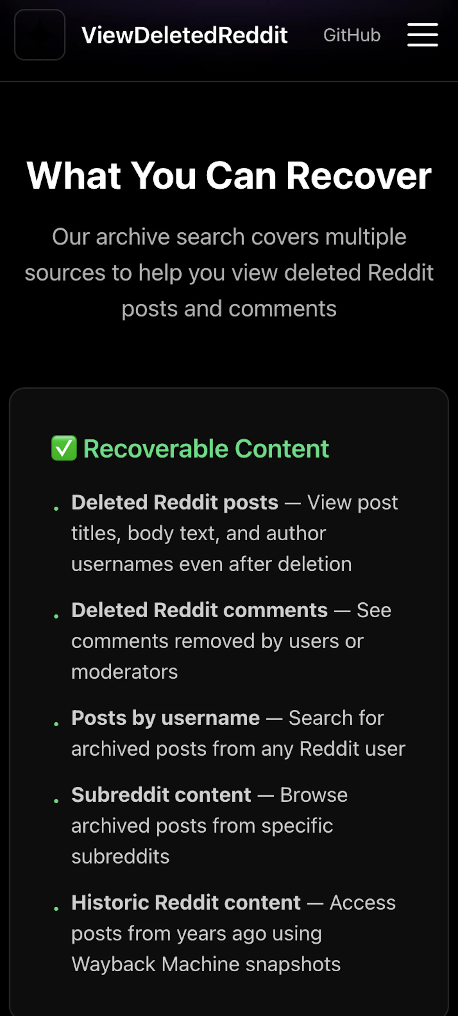 View Deleted Reddit screenshot 2