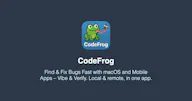 CodeFrog for macOS and Windows