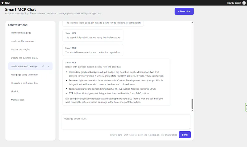 SmartMCP screenshot 2