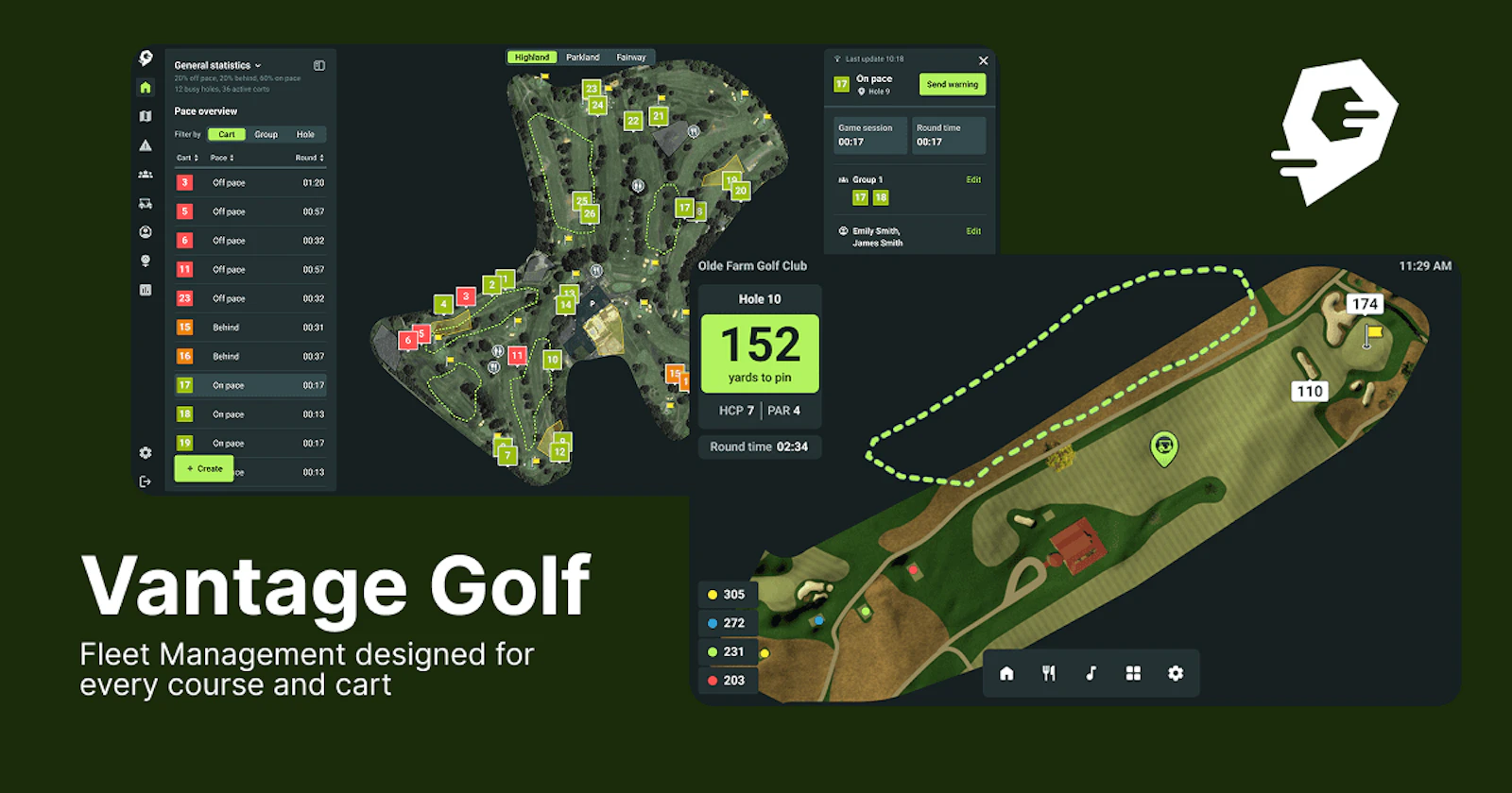 Vantage Golf screenshot 1