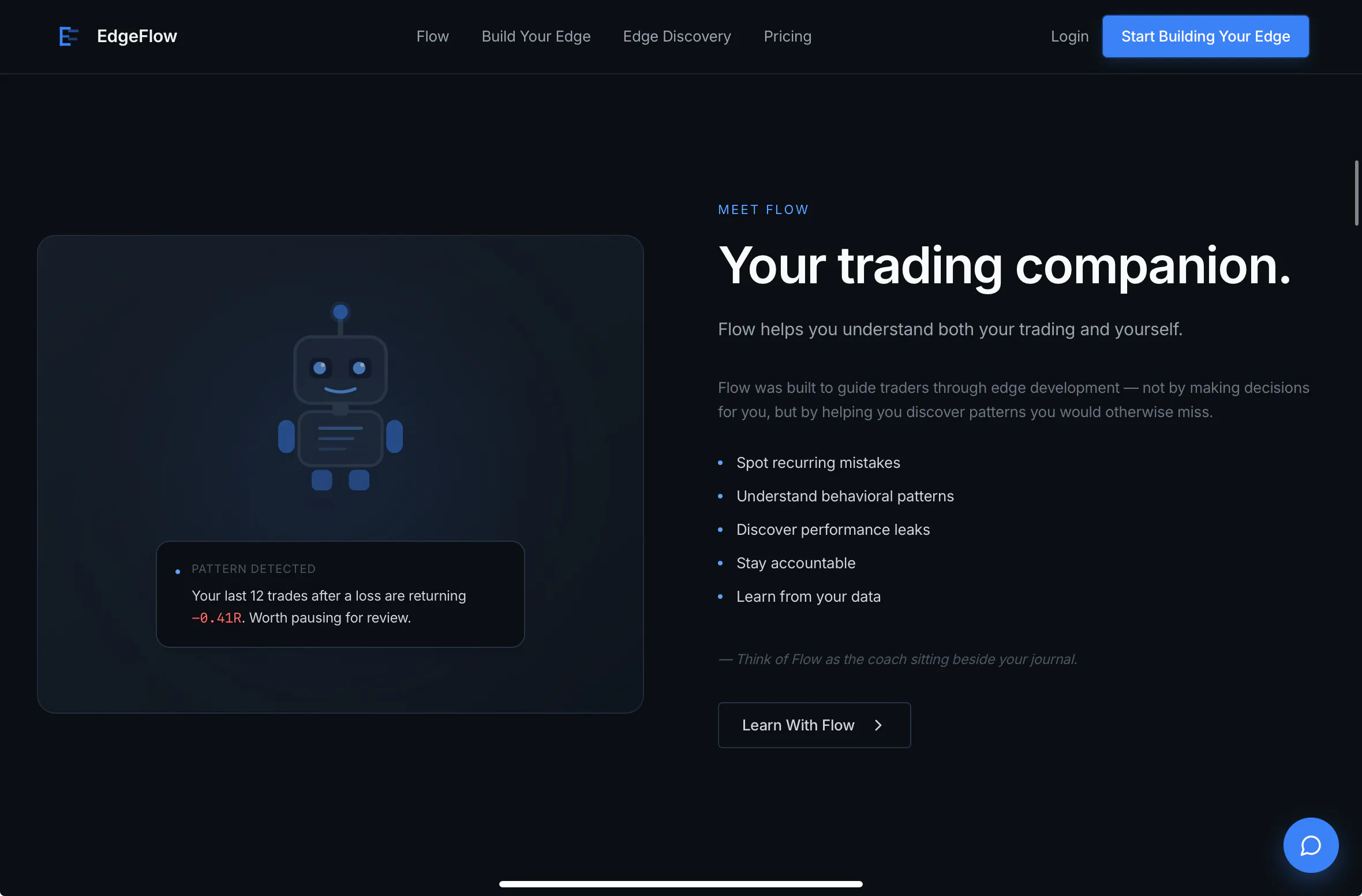 EdgeFlow — Build Your Edge in the market gallery image
