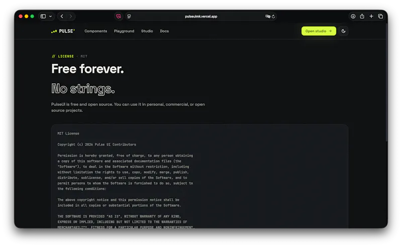 PULSE — premium SwiftUI components screenshot 10