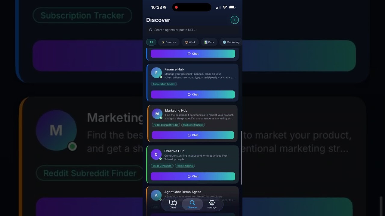 Agent Chat Hub gallery image
