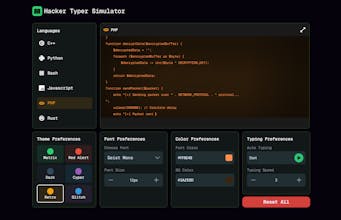 Hacker Typer Simulator gallery image