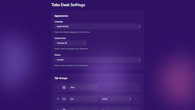 Tabs Desk gallery image