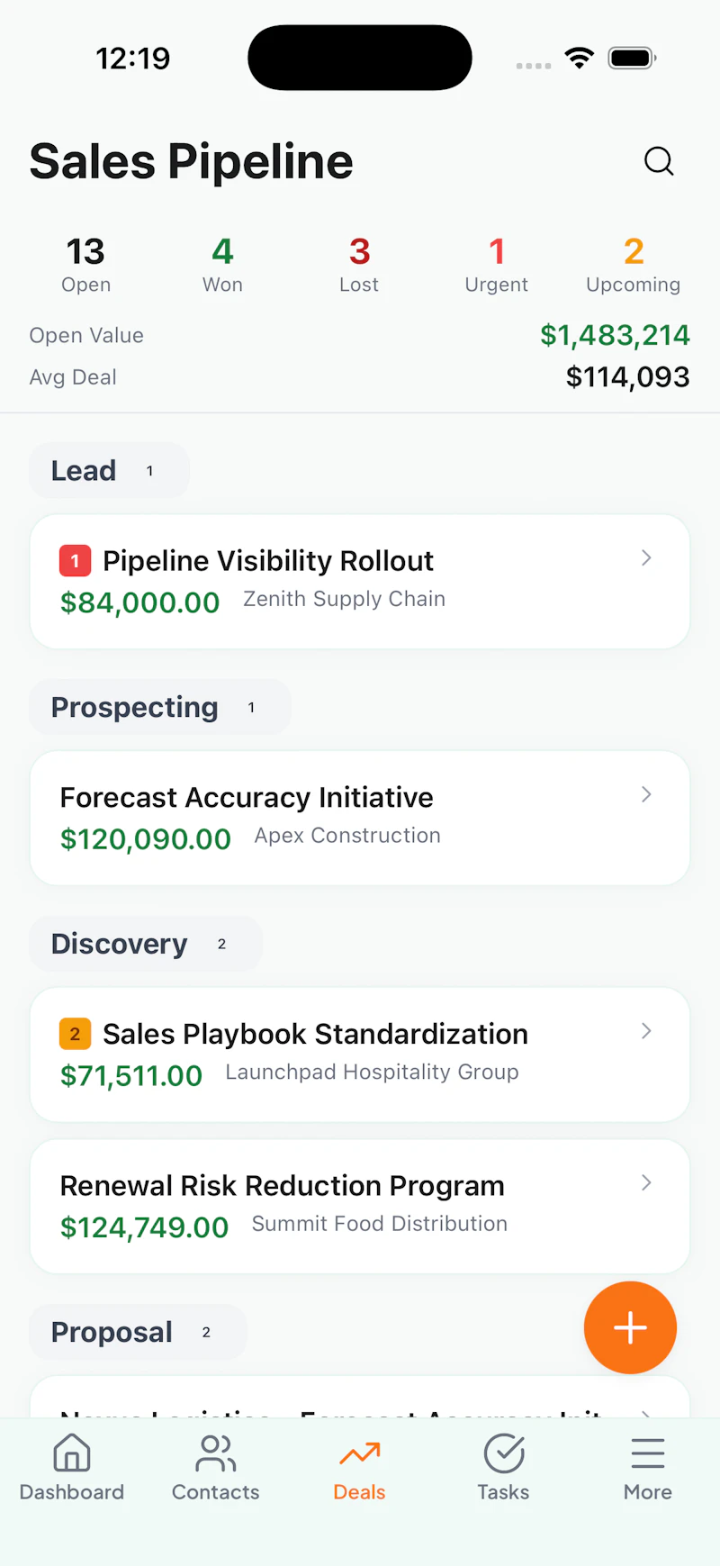 Nudge CRM screenshot 3