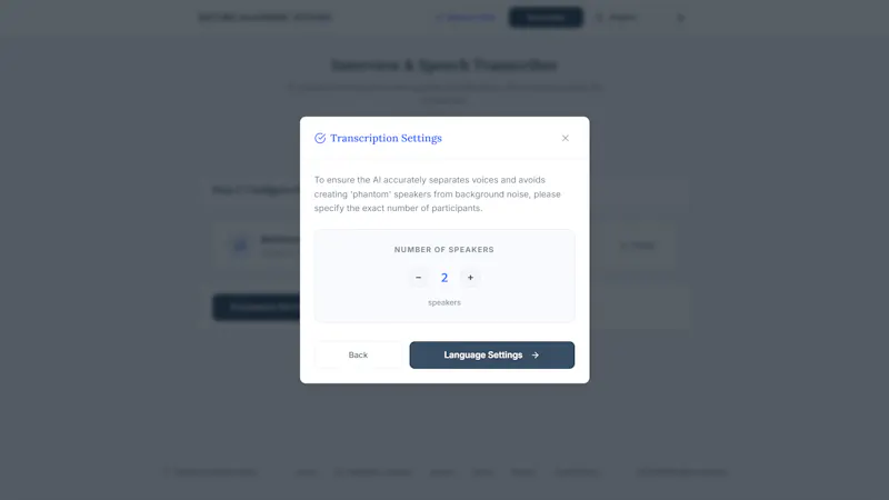 Secure Interview & Speech Transcriber screenshot 4