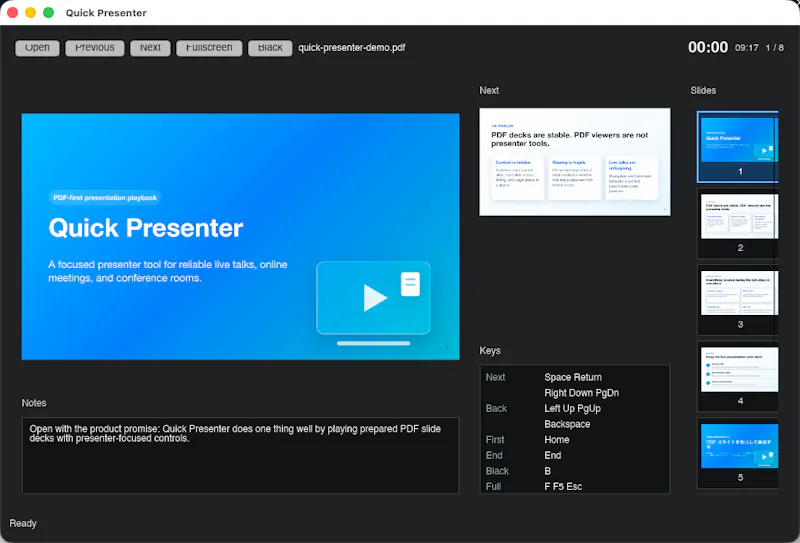 Quick Presenter screenshot 1
