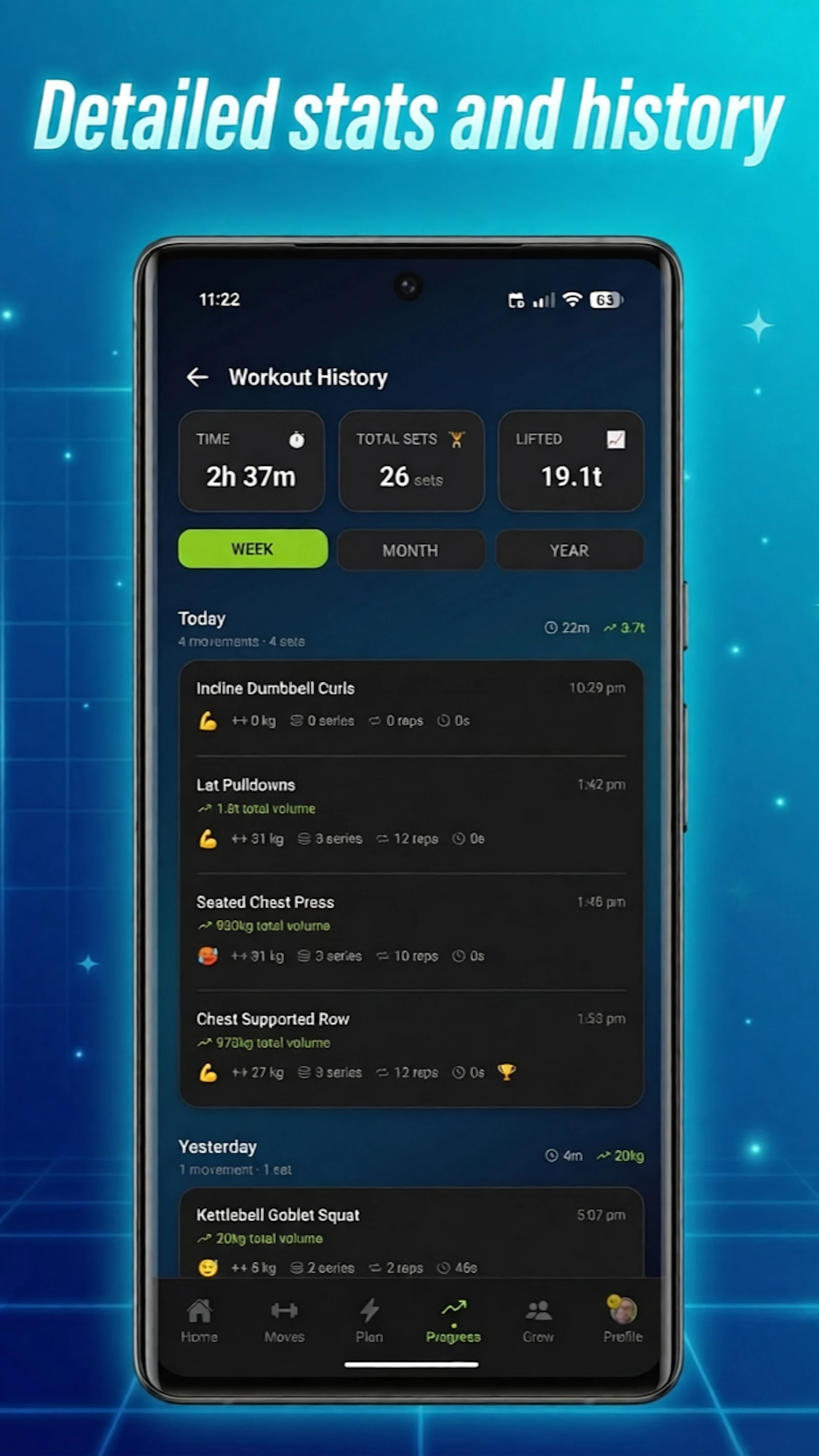 Personal Trainer - Your Gym Log screenshot 7