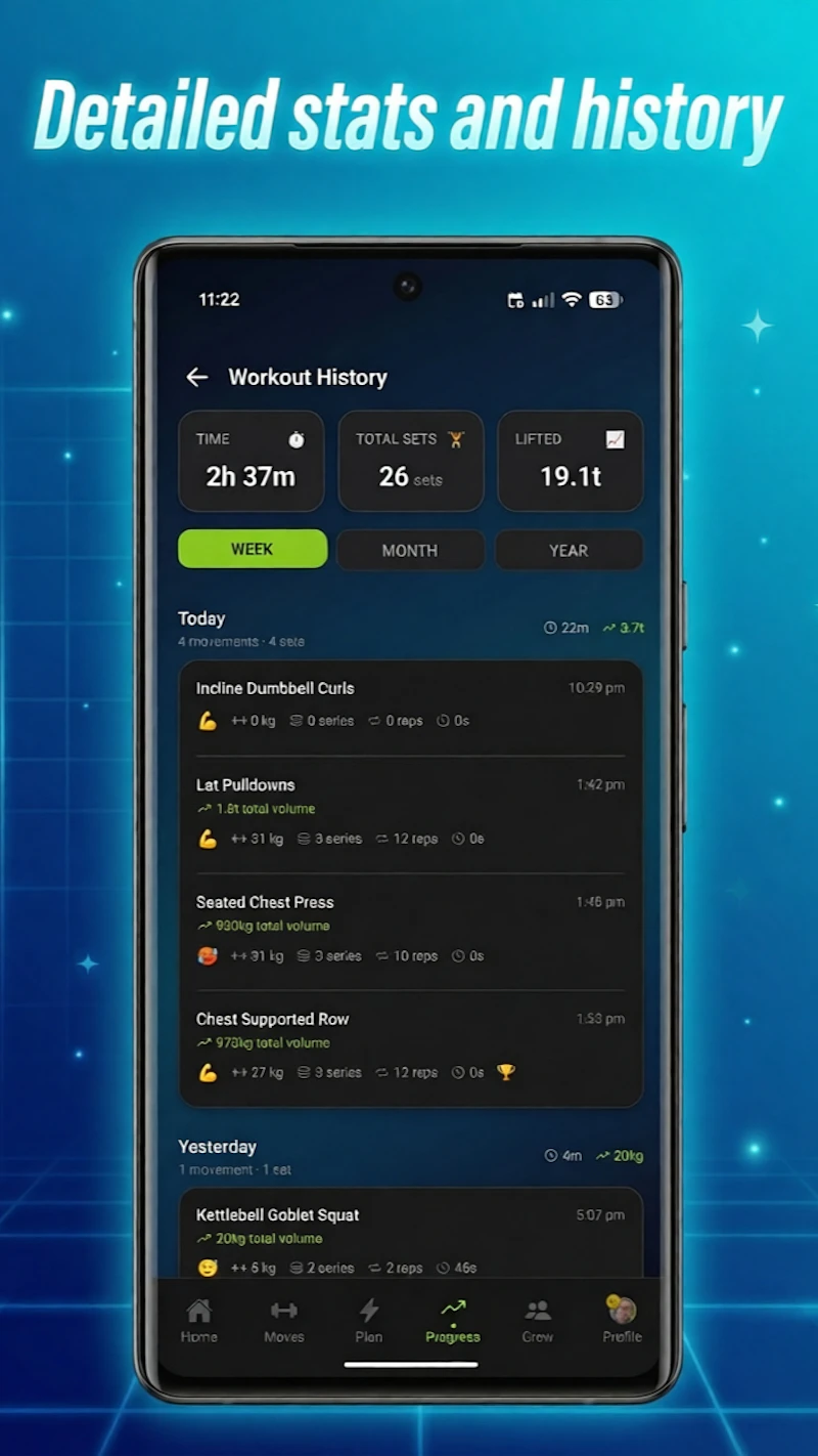 Personal Trainer - Your Gym Log screenshot 7