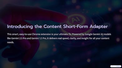 Content Short-Form Adapter AI Extension gallery image