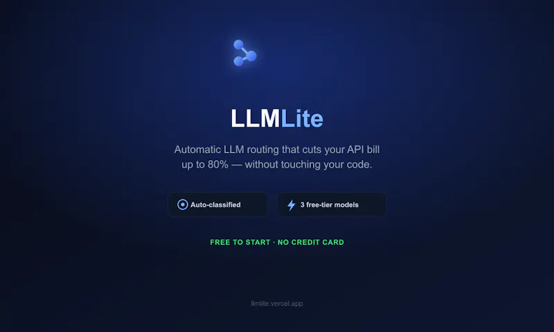 LLMLite screenshot 4