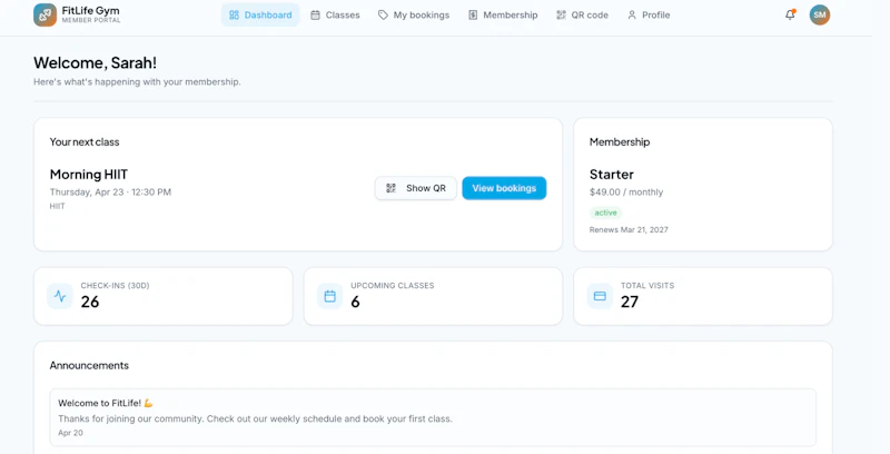 GymApp screenshot 7