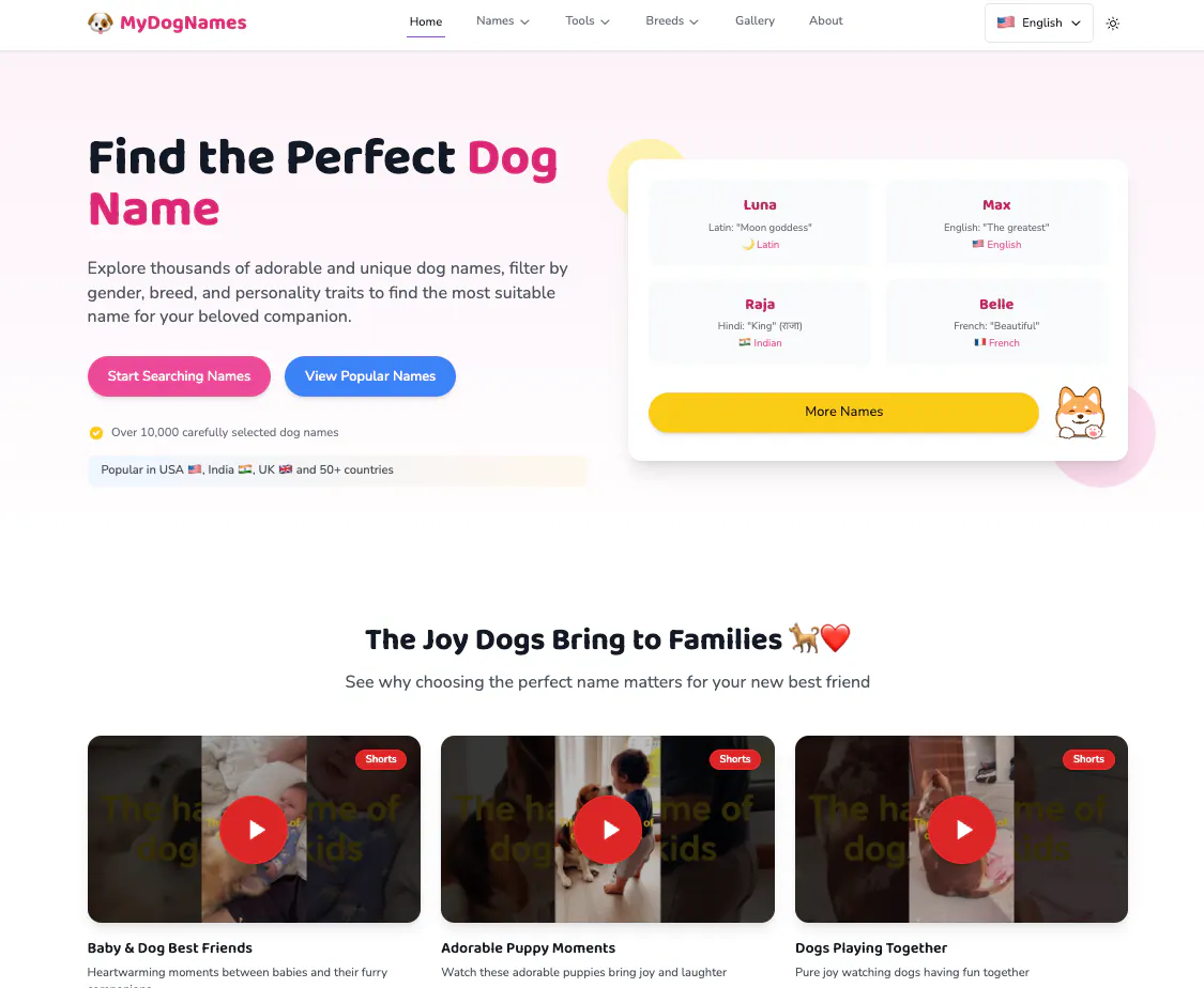 MyDogNames gallery image