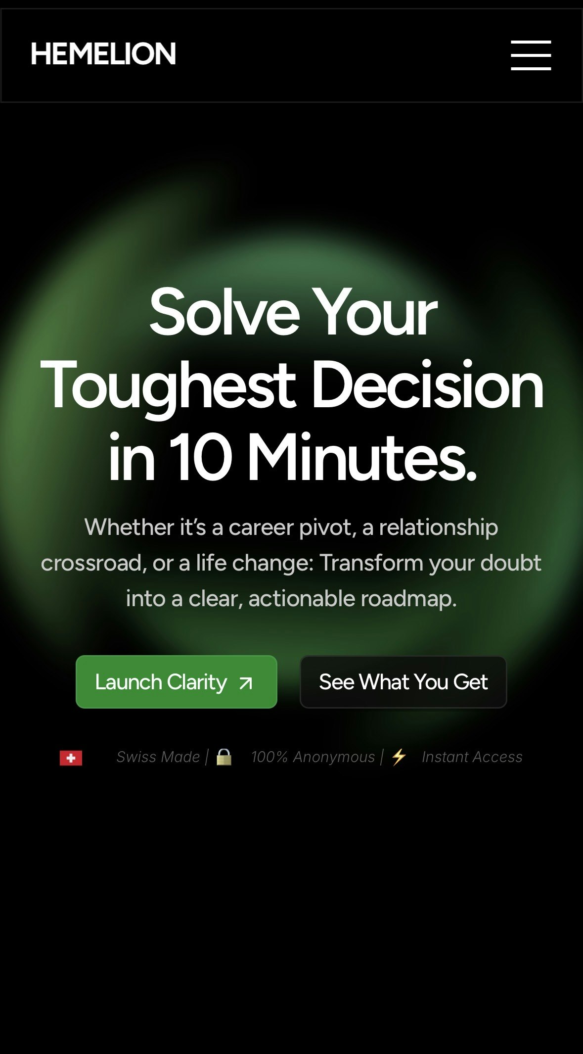 Solve Your Toughest Decision in  Minutes gallery image