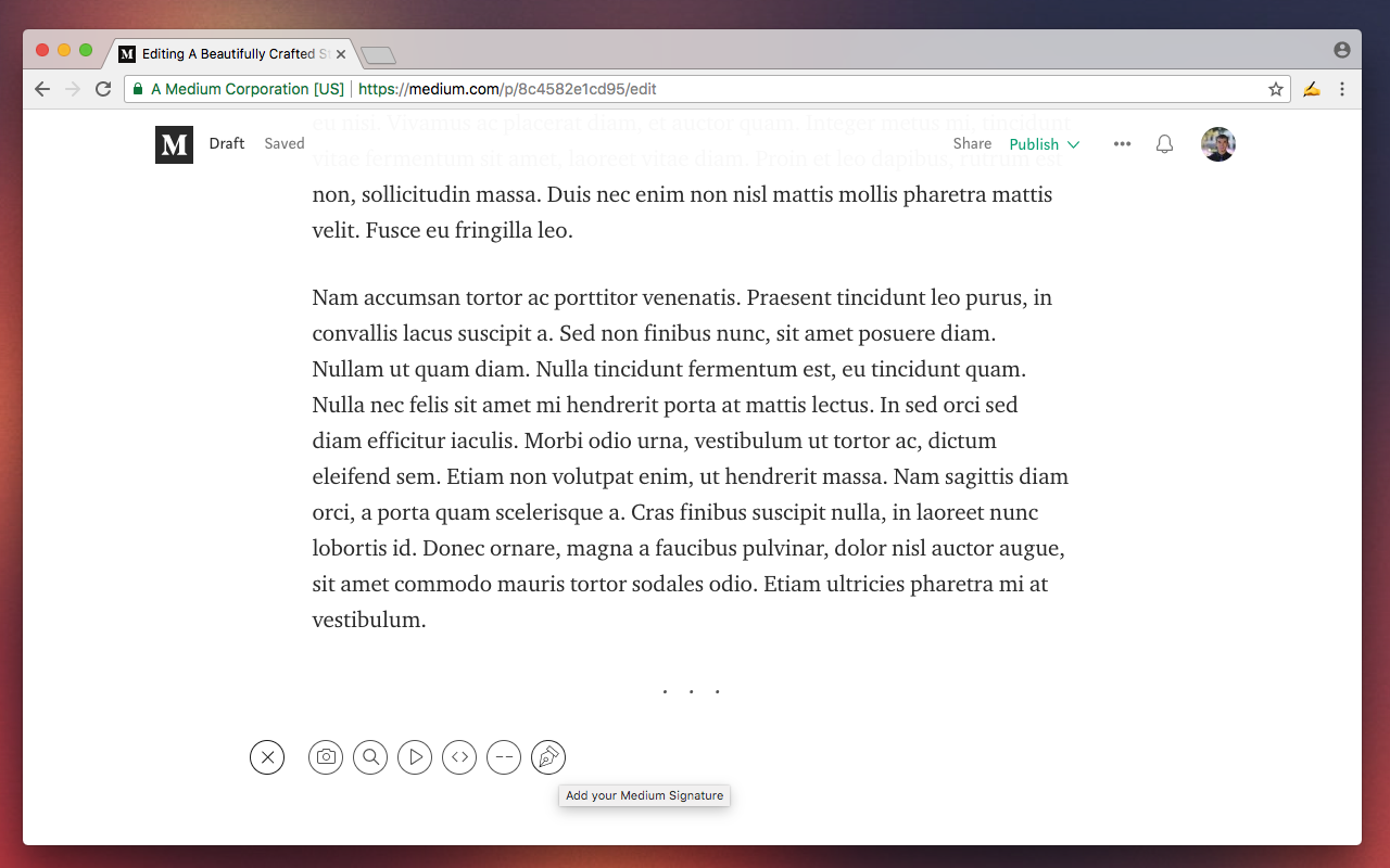 Signature - for Medium gallery image