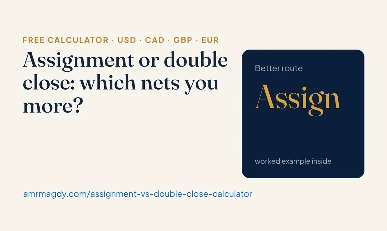 Investor Deal Calculators by Amr Magdy gallery image