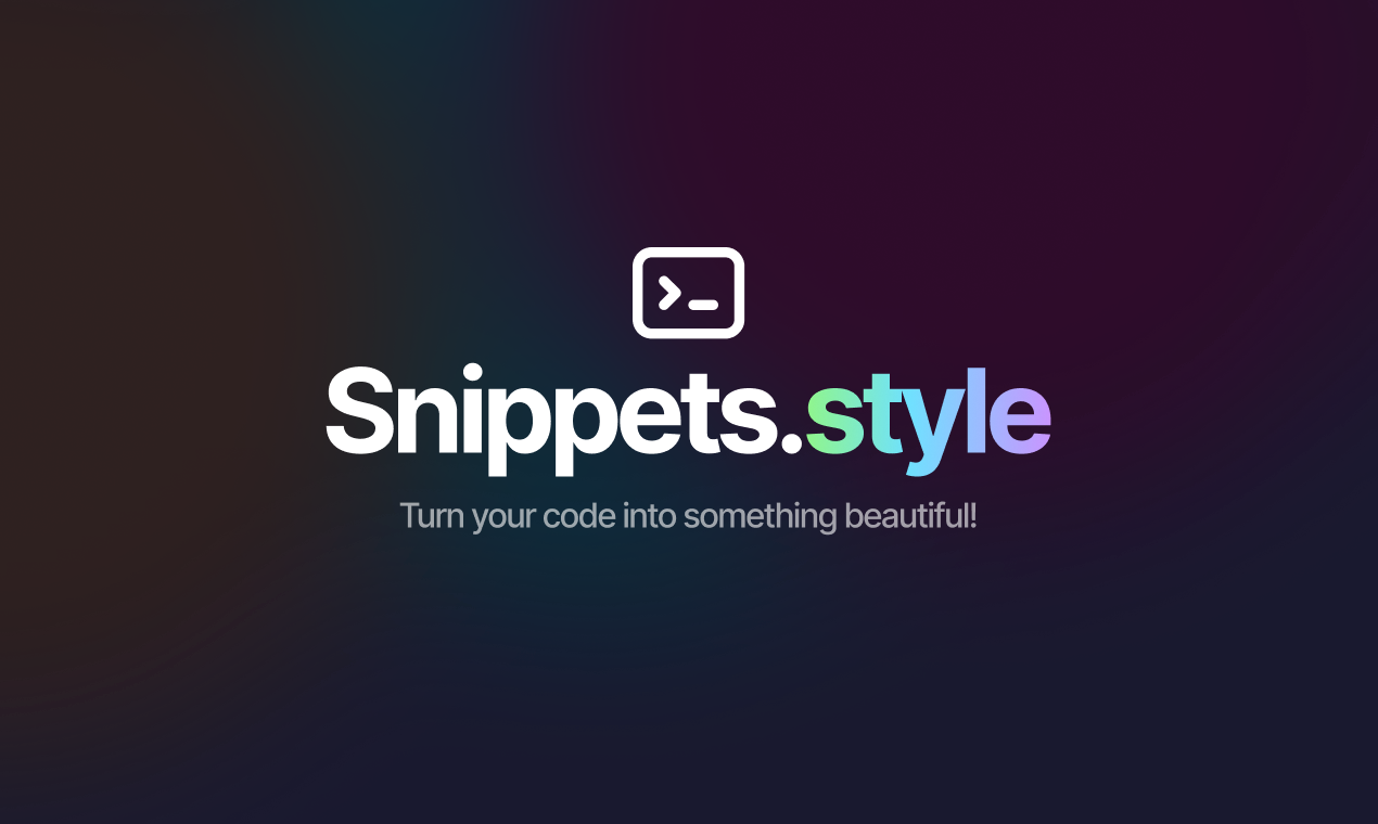 Media Snippets.style - Ubah kod anda menjadi sesuatu yang indah! 1