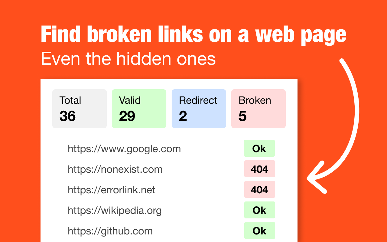 Broken link checker gallery image