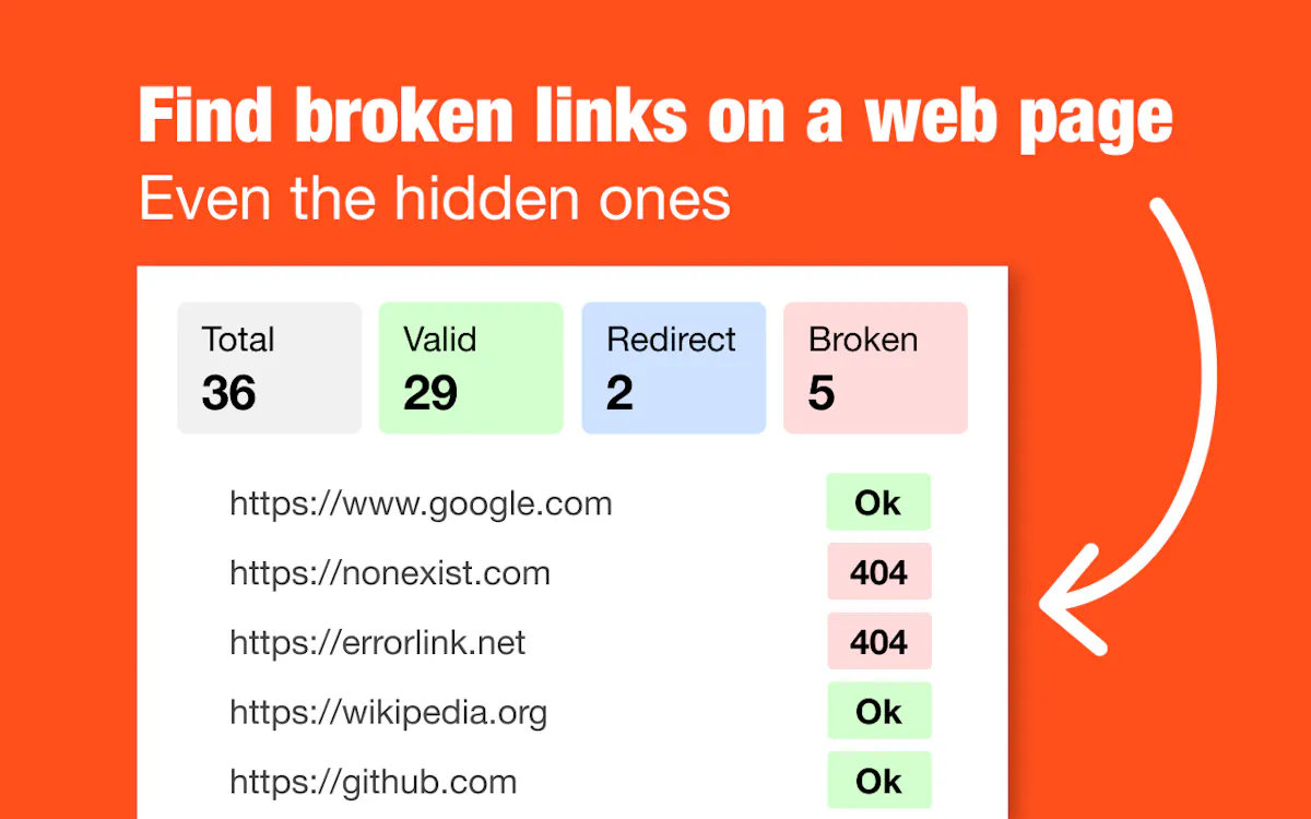 Broken link checker