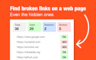 Broken link checker