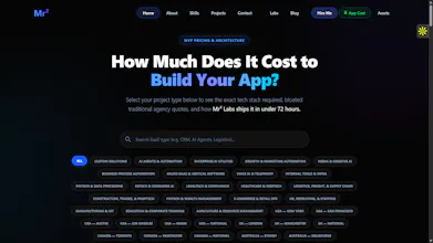 MVP Cost Estimator by Mr² Labs gallery image