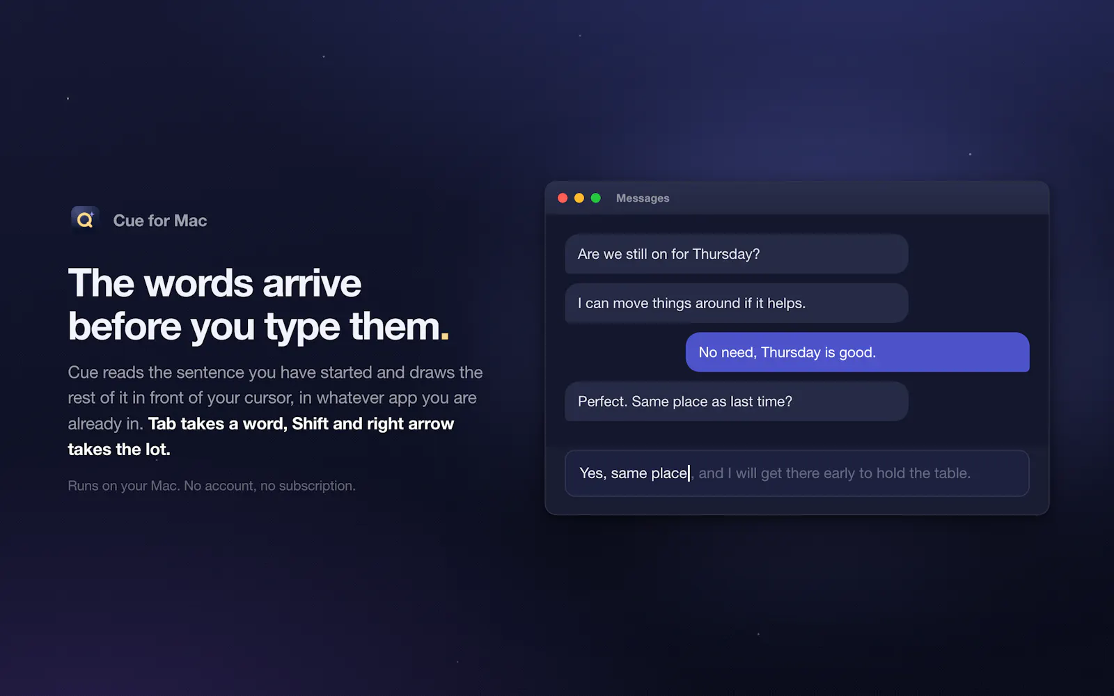 Cue screenshot 3