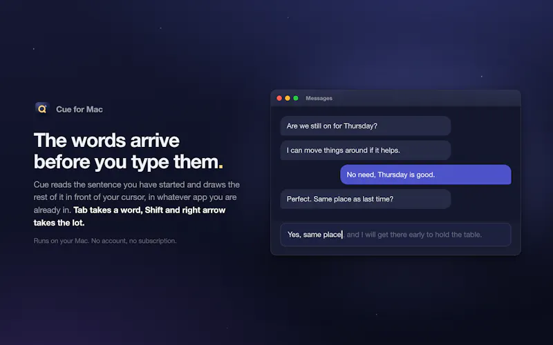 Cue screenshot 3