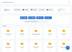 WiFi Server Pro- HTTP & FTP App gallery image