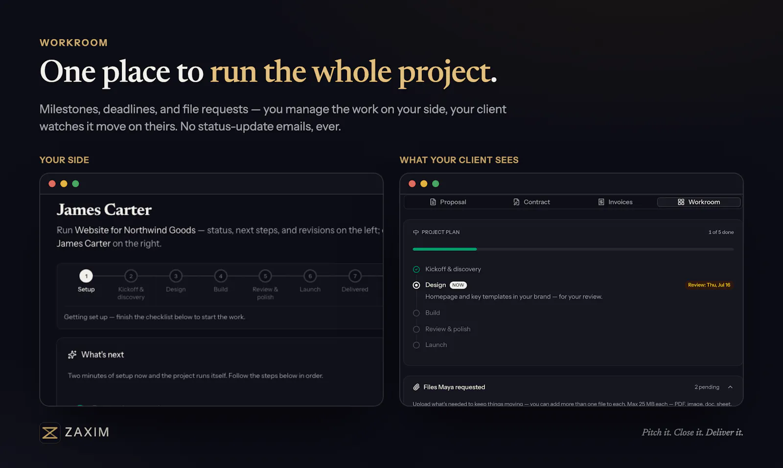 Zaxim screenshot 6
