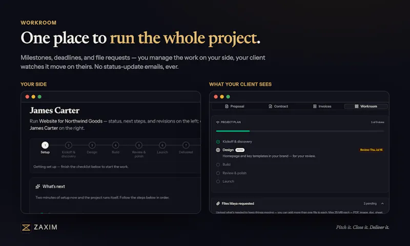 Zaxim screenshot 6