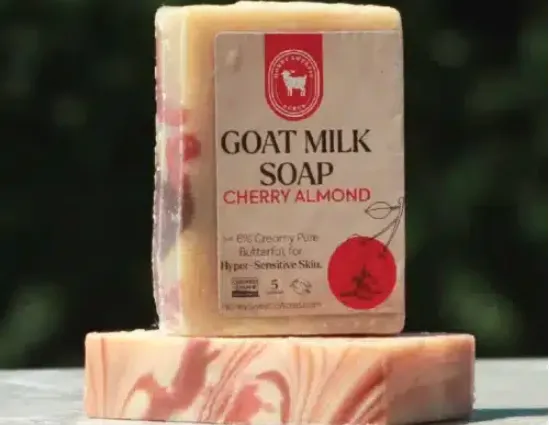 Cherry Almond Goat Milk Soap