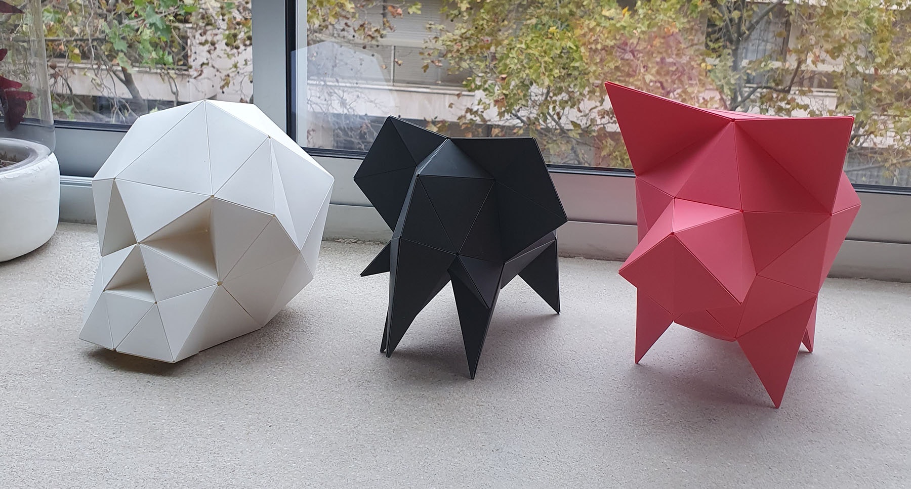 Carapace: prima puzzle 3D di origami fai -da -te media 13