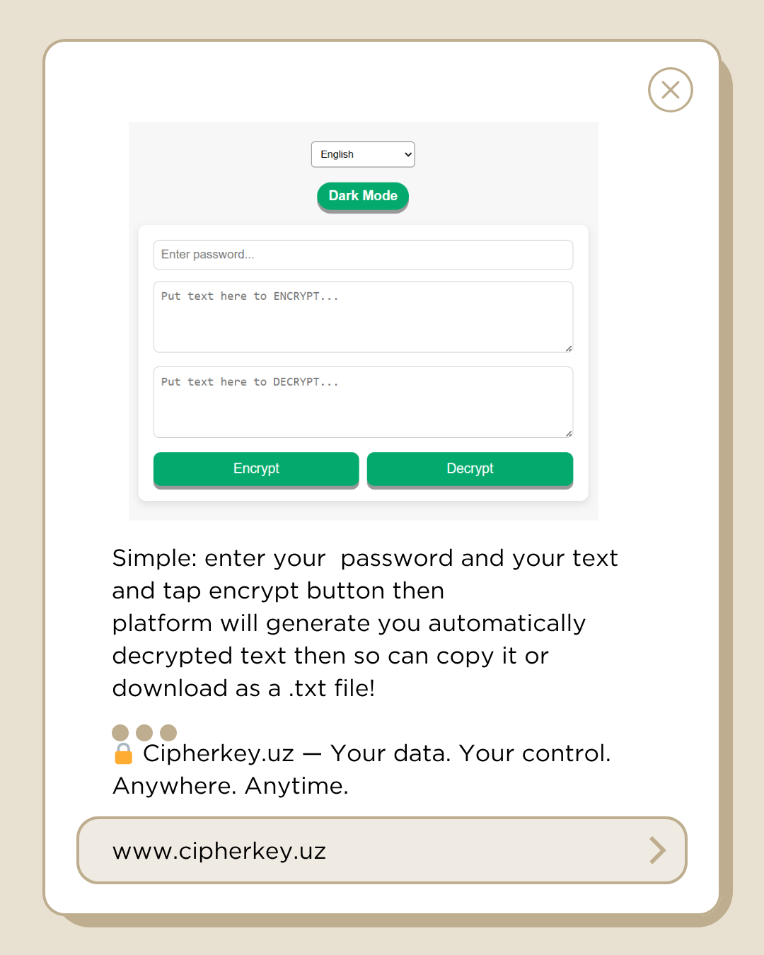 Cipherkey.uz gallery image
