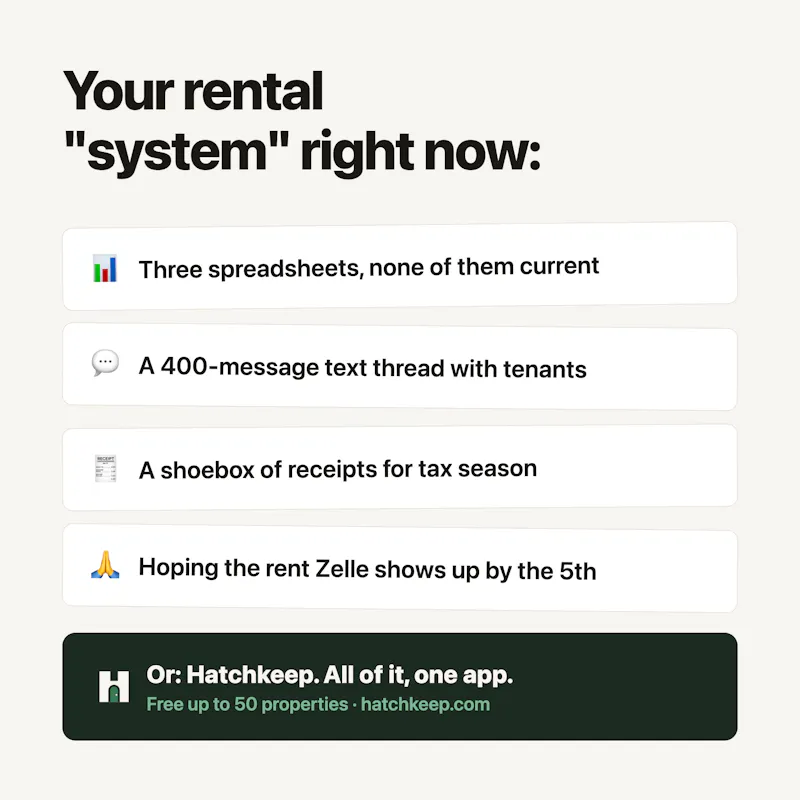 Hatchkeep — Free Property Management  screenshot 12