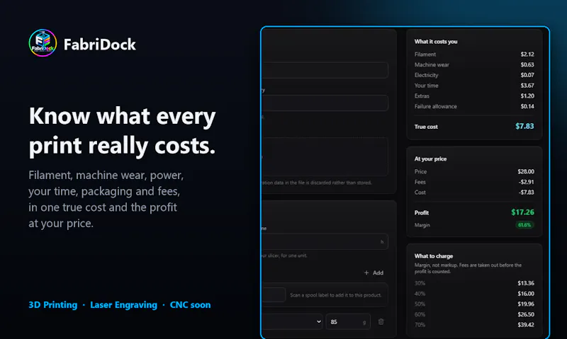 FabriDock screenshot 1