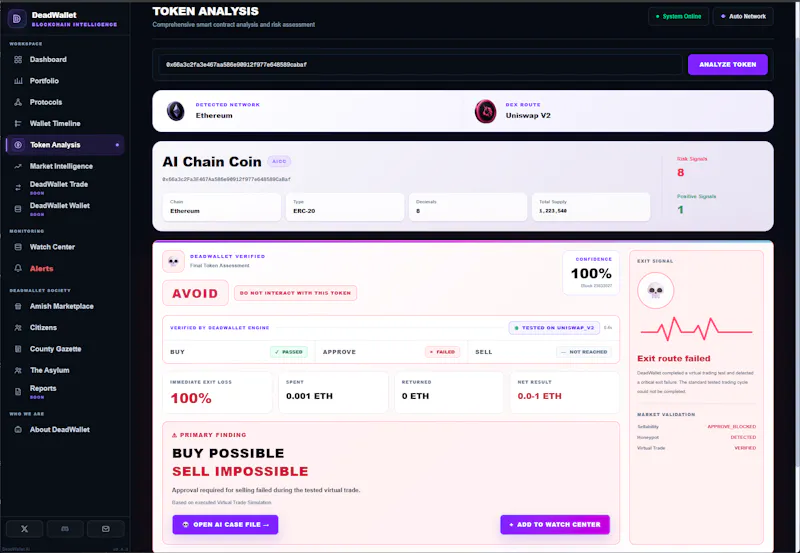 DeadWallet screenshot 4