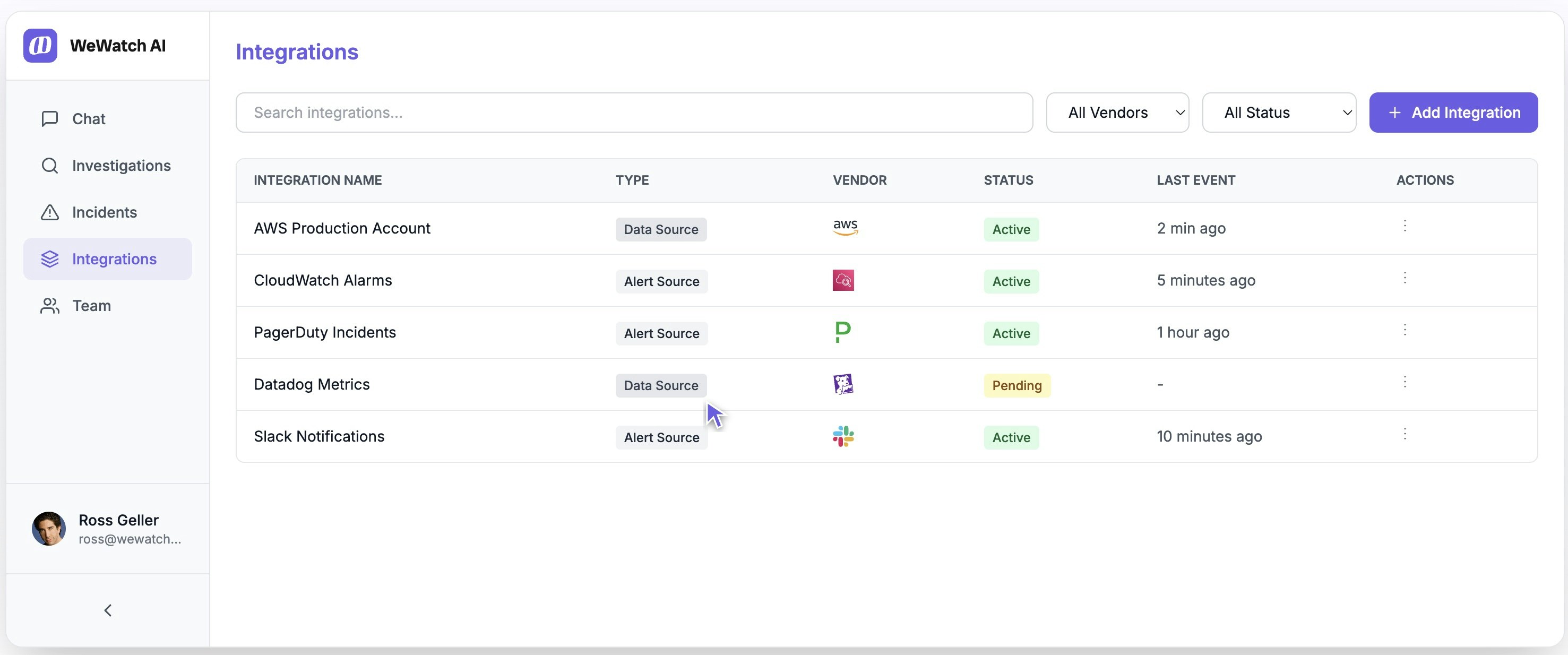 WeWatch AI - Investigate alerts faster gallery image