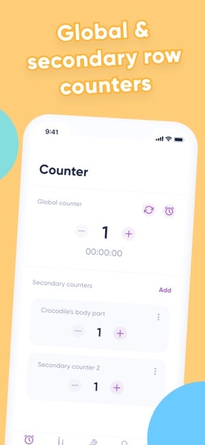 Crochet app - counters, patterns & tools gallery image