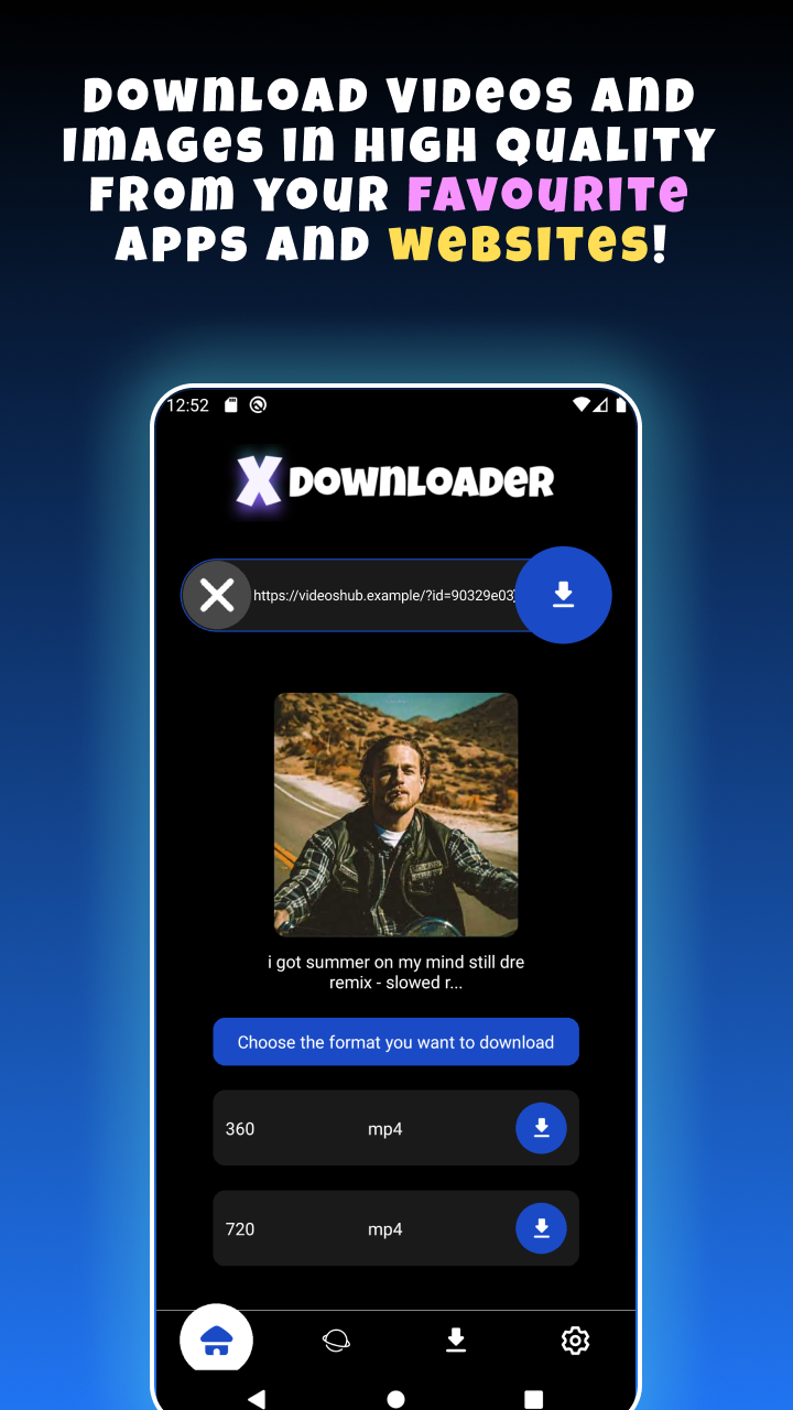 ब्रोसेरा - डाउनलोडर ऐप - वीडियो और फ़ोटो डाउनलोड करने के लिए Android ऐप का उपयोग करना आसान है! मीडिया 1