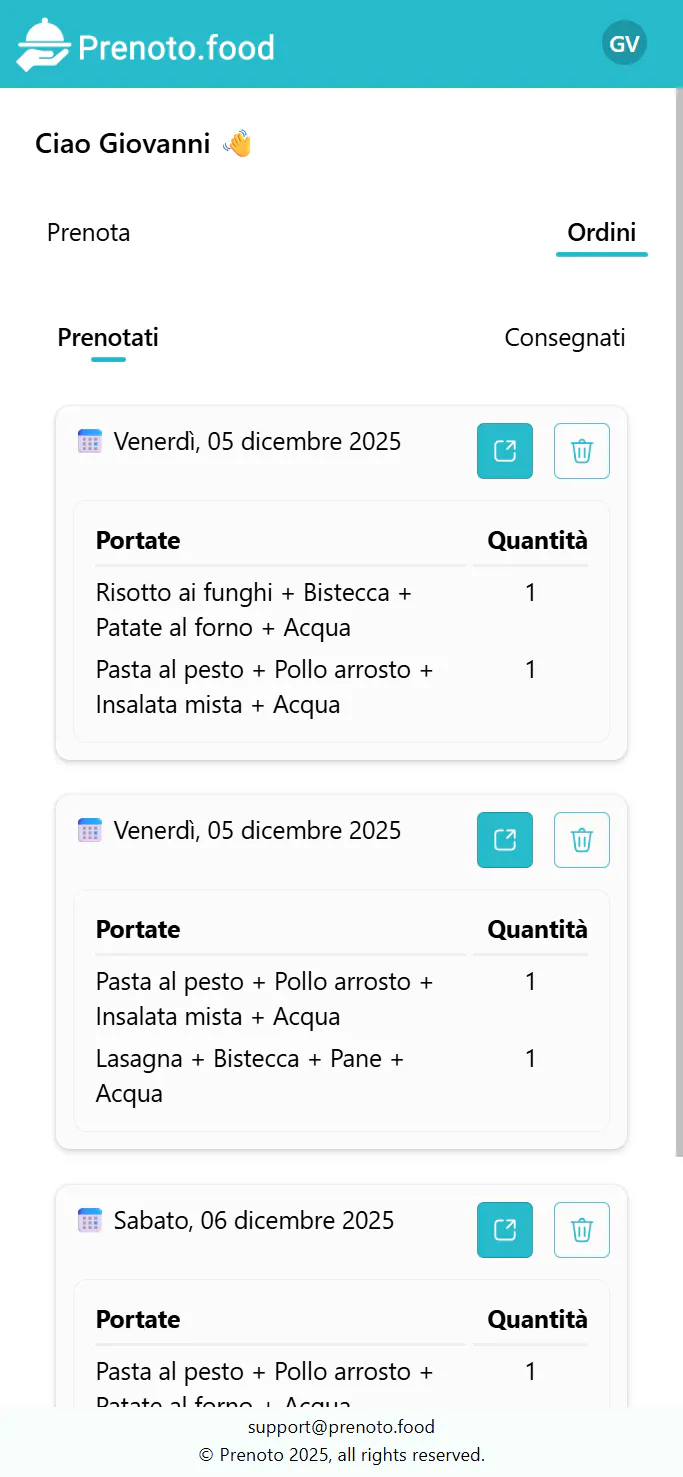 Prenoto.food gallery image