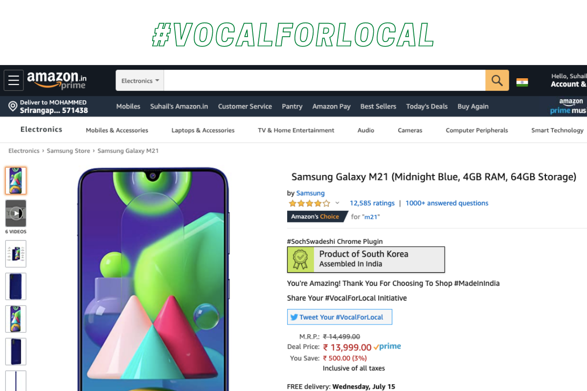 #VocalForLocal with SochSwadeshi Plugin gallery image